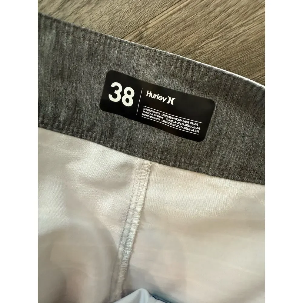 Men's Board Shorts Size 38 Hurley Volcom Swim Trunks Unlined - Picture 11 of 11